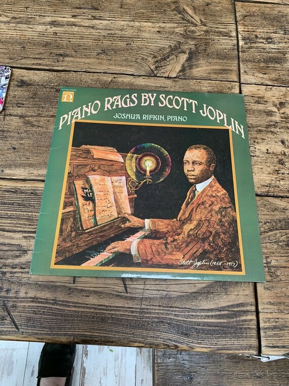 Joshua Rifkin - Piano Rags by Scott Joplin - H-71248 Ragtime Jazz 1st LP 1970 (12") Perfect Birthday Gift