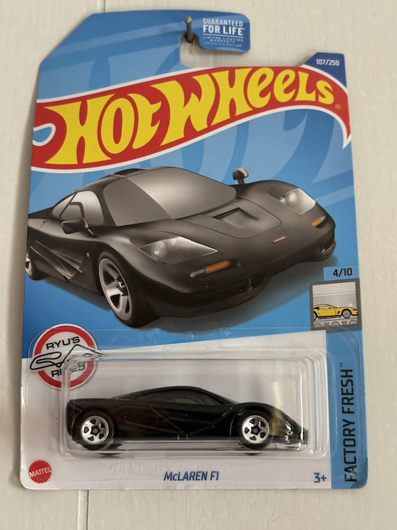 Hot Wheels McLaren F1 Hw Factory Fresh - Black - Collector's Edition