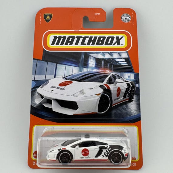 Matchbox Lamborghini Gallardo Police Car White Collector's Edition