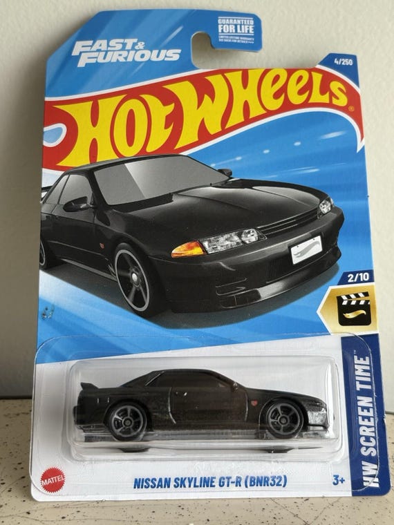 Hot Wheels Fast & Furious Nissan Skyline GT-R - Black - Collector's Edition