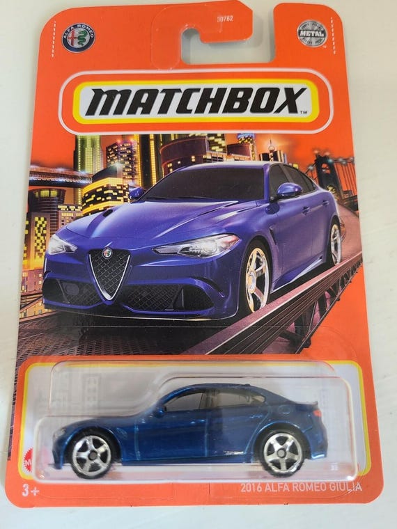 Matchbox Alfa Romeo Giulia Blue Collector's Edition