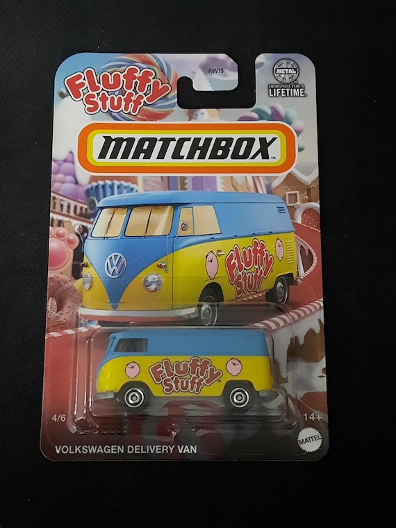 Matchbox Candy Series Volkswagen Delivery Van - Yellow Blue - Collector's Edition