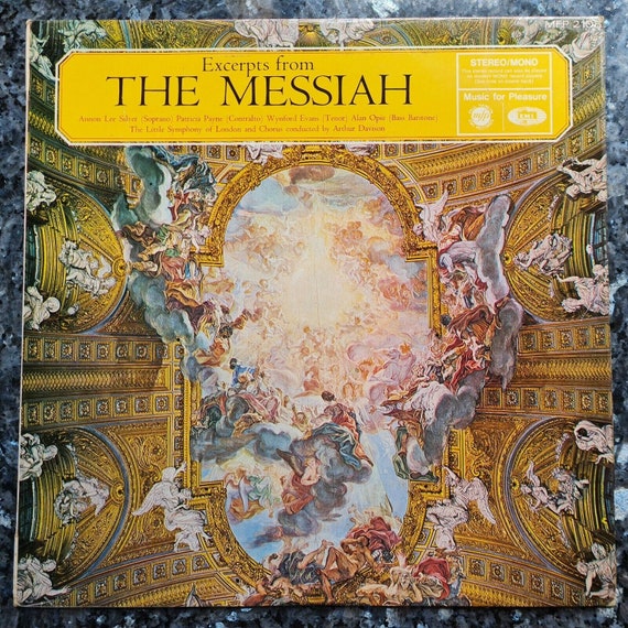 Excerpts From The Messiah by George Frederick Handel MFP 2108 LP (12") s