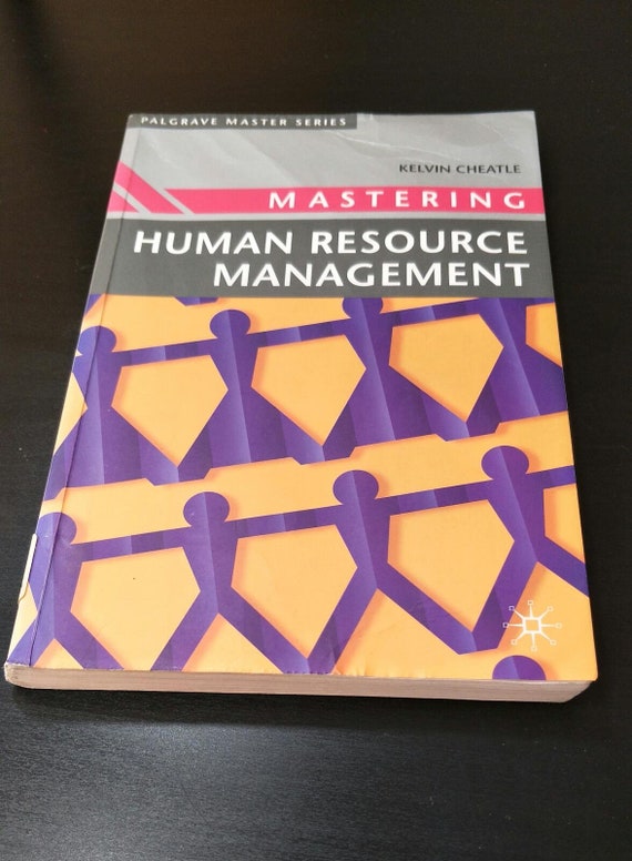 Mastering Human Resource Management by Kelvin Cheatle Palgrave Master Series Vintage Paperback Christmas Gift