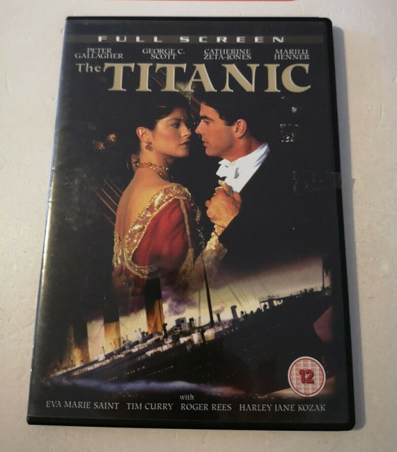 The Titanic (Thin) Peter Gallagher, George Scott, Region 0 USA Drama DVD Christmas Gift Ideas