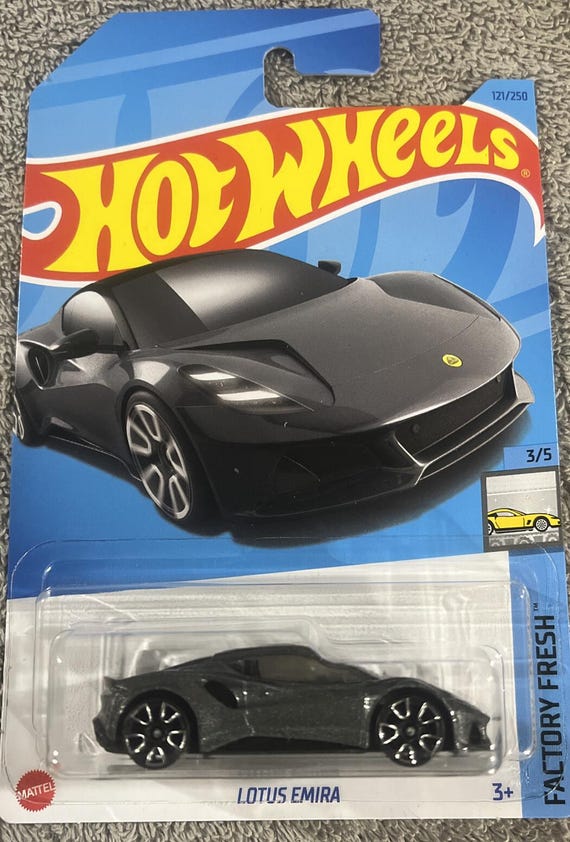 Hot Wheels Lotus Emira Hw Factory Fresh Gray - Collector's Edition