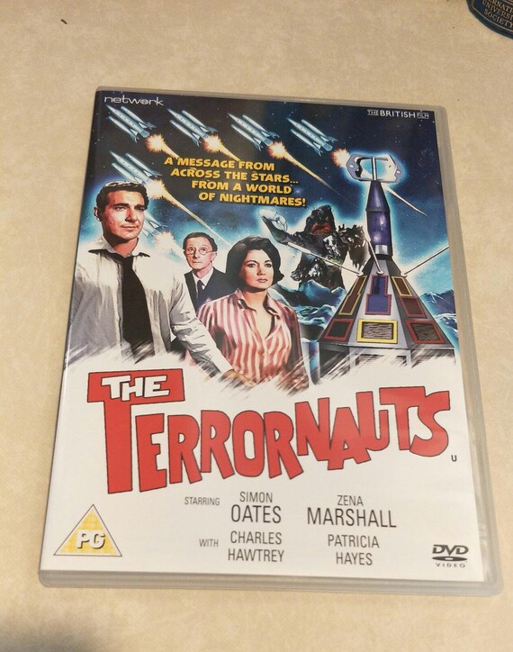 The Terrornauts Simon Oates, Zena Marshall, Charles Hawtrey DVD Perfect Birthday Gift