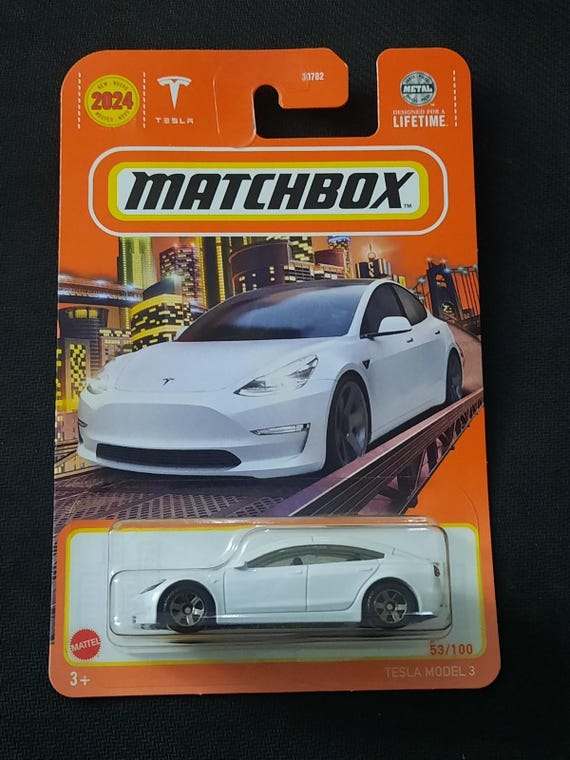 Matchbox Tesla Model 3 - White - Collector's Edition