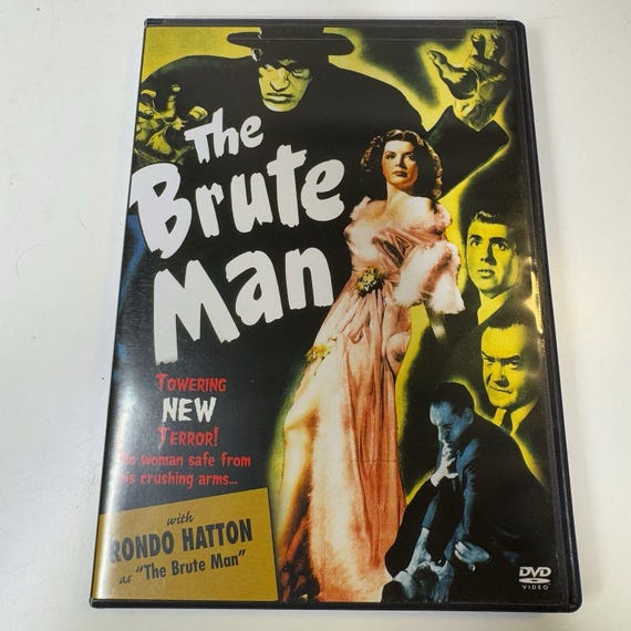 The Brute Man DVD Rare Authentic US Image Entertainment Release Nice