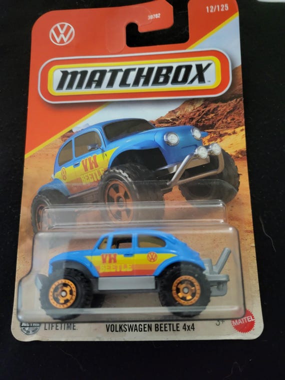 Matchbox Volkswagen Beetle 4x4 Off Road Vehicle Blue - Collector's Edition