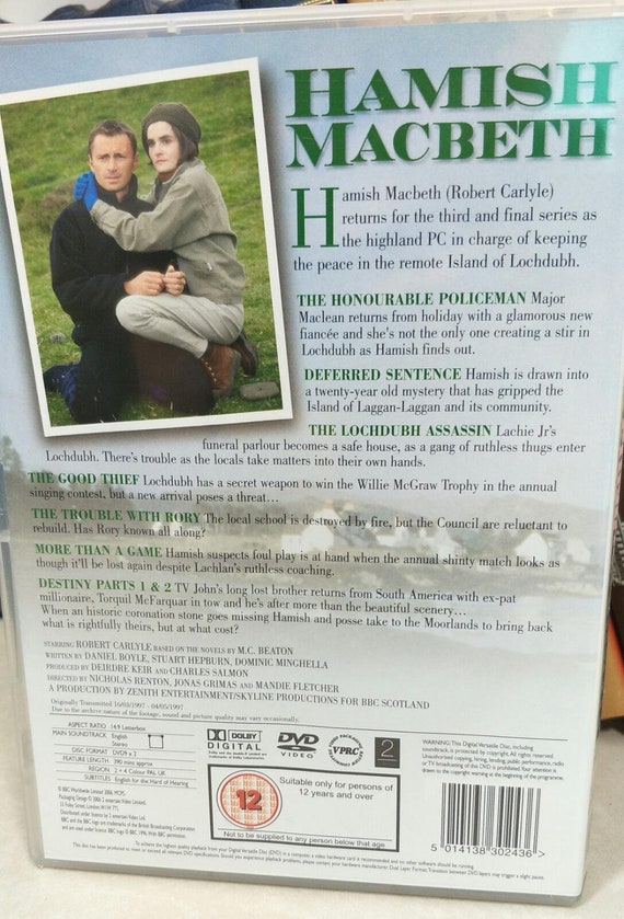 その他 Hamish Macbeth: Series Three [DVD] Amazon.com: Hamish MacBeth - Series Three : Robert Carlyle