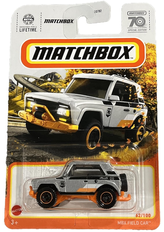 Matchbox MBX Field Car 70 Years Special Edition Metallic Grey - Collector's Edition