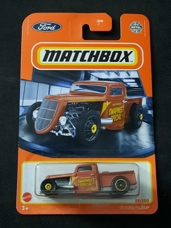 Matchbox 1935 Ford Pickup - Swapmeet Special - Brown - Collector's Edition