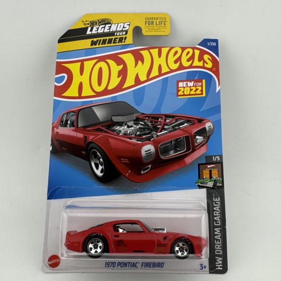 Hot Wheels 1970 Pontiac Firebird Hw Dream Garage Red Collector's Edition