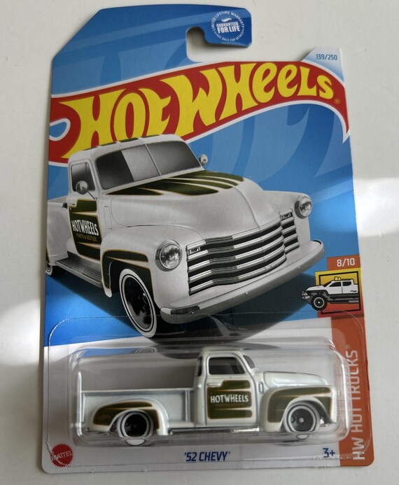 Hot Wheels 1952 Chevy Truck HW Hot Trucks White Collector's Edition