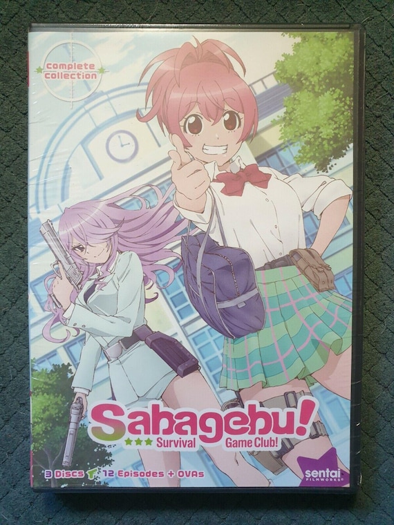 Sabagebu Survival Game Club DVD complete collection anime series !!!