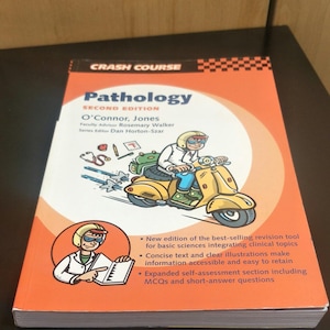 Pathology (Crash Course-UK) by O&#39;Connor Jones Paperback Christmas Gift Elsevier Health Sciences 2002