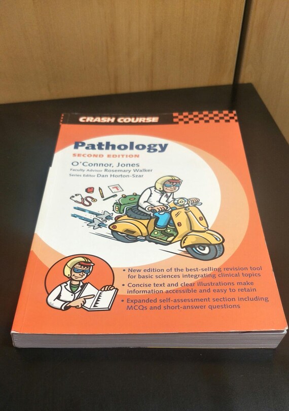 Pathology (Crash Course-UK) by O'Connor Jones Paperback Christmas Gift Elsevier Health Sciences 2002
