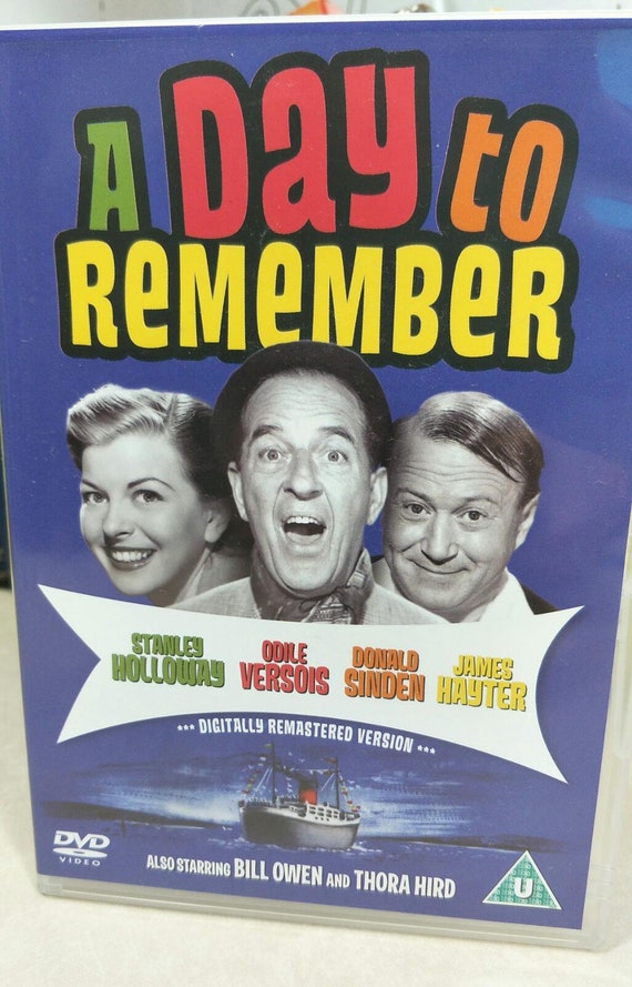 A Day to Remember (Drama, 1953) Stanley Holloway, Donald Sinden, Bill Owen DVD s