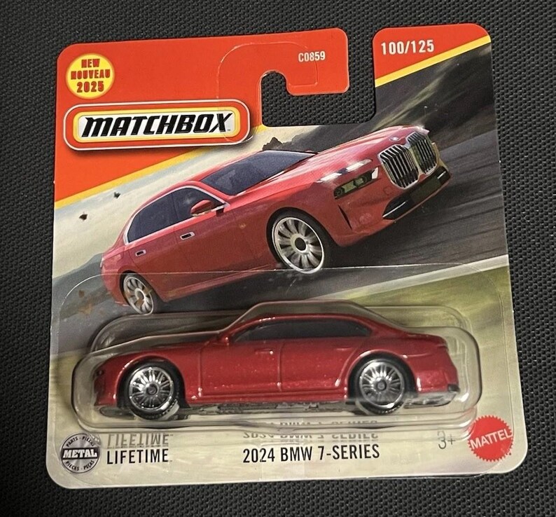 Matchbox BMW 7 Series - VIP Luxury Vehicle Red - Collector's Edition - Etsy