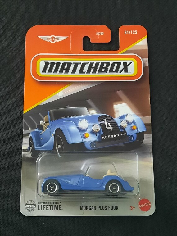 Matchbox Morgan Plus Four Convertible - Blue - Collector's Edition