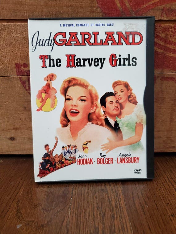 The Harvey Girls (DVD, 1946) Judy Garland Angela Lansbury OOP Musical Vintage 2002