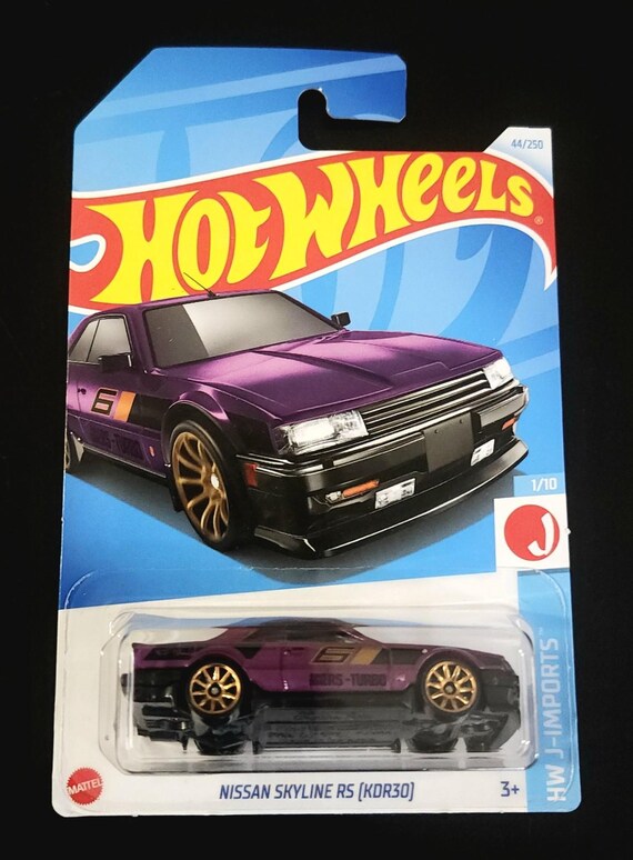 Hot Wheels Nissan Skyline RS (KDR30) HW J-Imports Purple - Collector's Edition