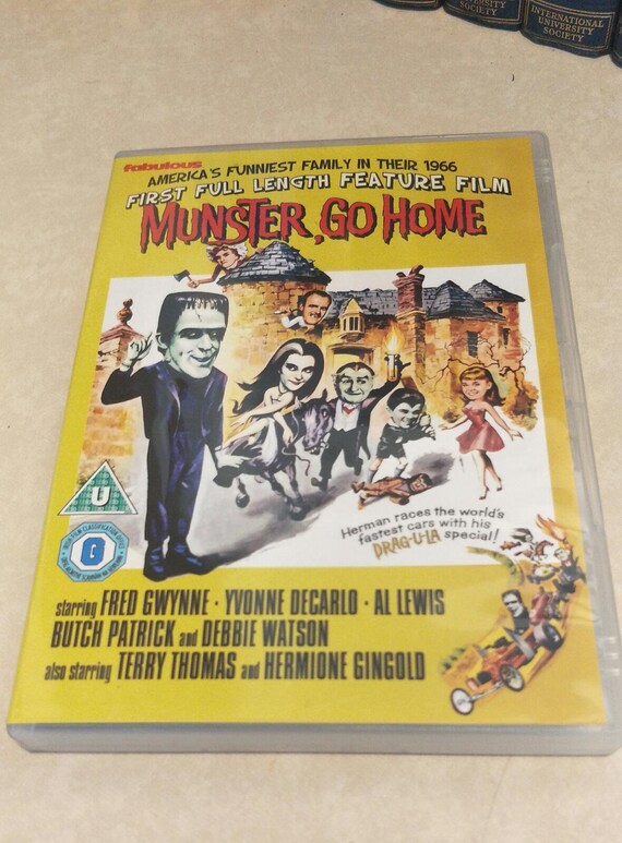Munster, Go Home (1966) Terry Thomas, John Carradine, Richard Dawson DVD Perfect Birthday Gift