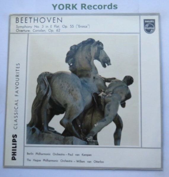 BEETHOVEN - Symphony No 3 Van Kempen Berlin Philharmonic Orchestra Vinyl LP (12") s