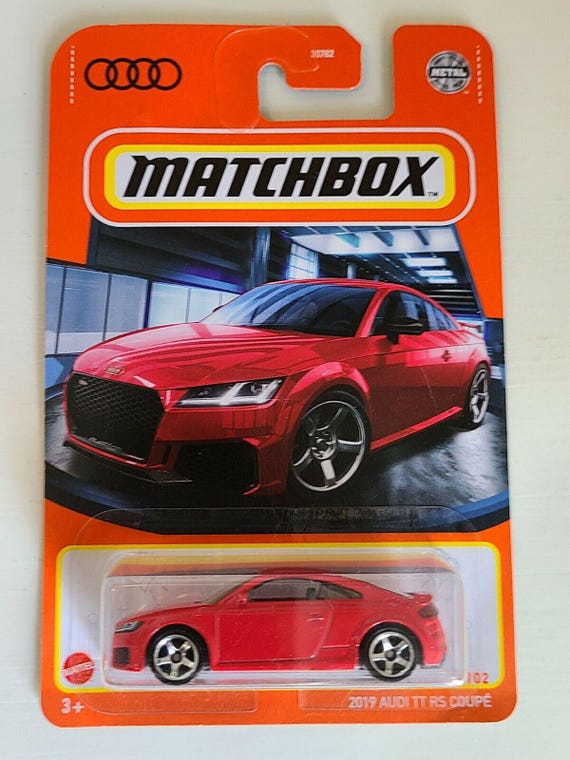 Matchbox Audi TT RS Coupe Sport Red diecast car Collectible Collector's Edition