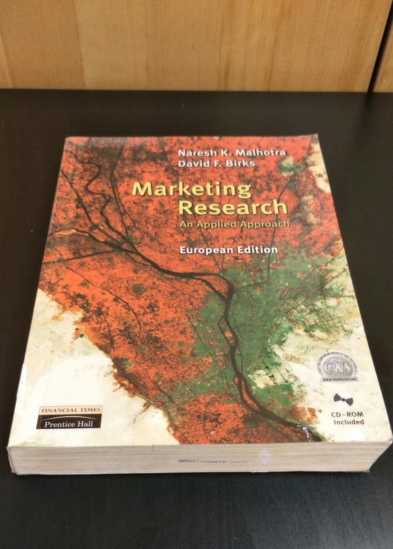 Marketing Research European Edition: An Applied Orientation by David Birks Paperback Christmas Gift