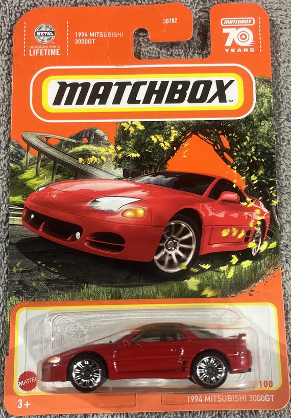 Matchbox 1994 Mitsubishi 3000 GT Red - Collector's Edition