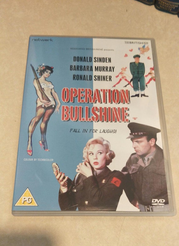 Operation Bullshine , Donald Sinden, Barbara Murray, Carole Lesley DVD s