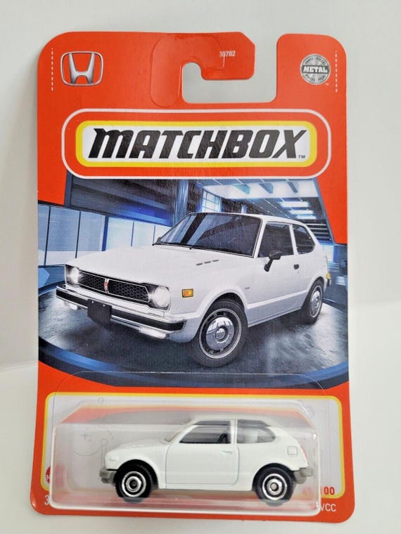 Matchbox 1976 Honda CVCC MBX Showroom White
