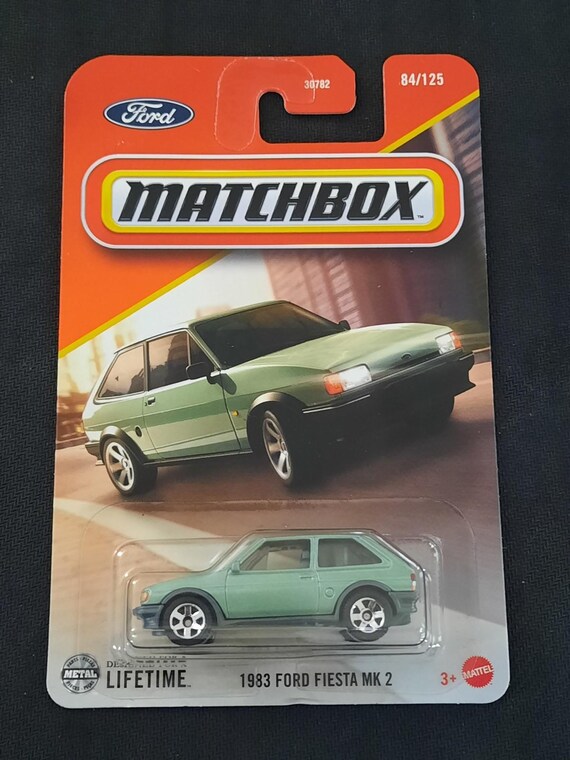 Matchbox 1983 Ford Fiesta MK 2 - Teal Blue - Collector's Edition