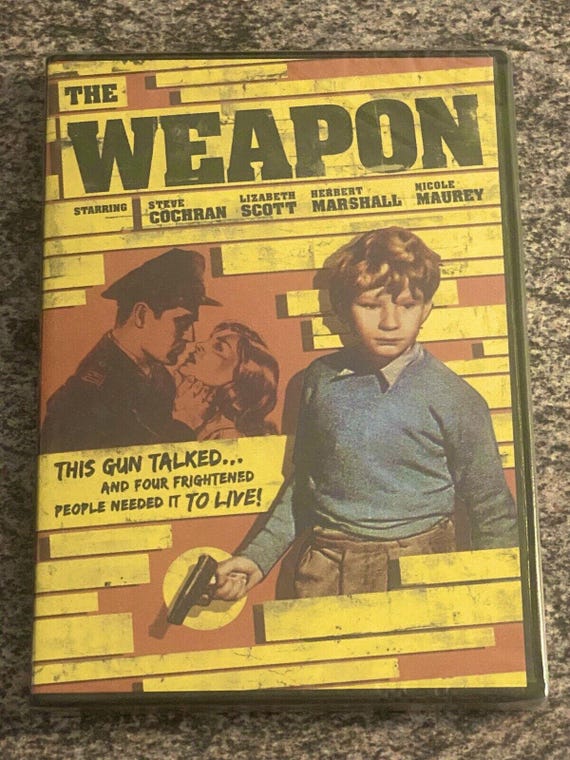 The Weapon (DVD, Olive Films, 1957 Crime Thriller) Rare Vintage Movie
