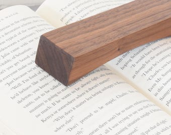 Curiously Heavy Book Weight: The heavy page holder to keep your book open and pages flat