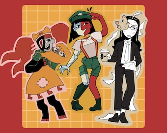 ENA Dream BBQ Stickers