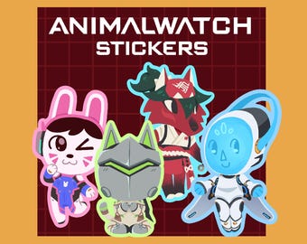 Animal Crossing Overwatch Stickers