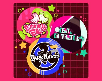 Splatbands Pinback Buttons