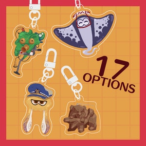 CLEARANCE - Splatoon Charms