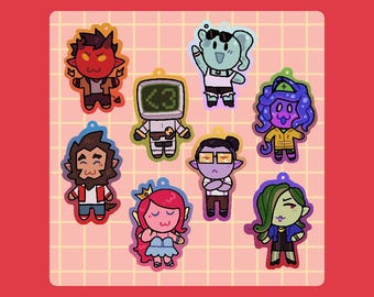 MonProm Glitter Charms