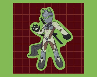 Cat Genji Sticker!