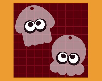 Inkling and Octoling Frosted Charms