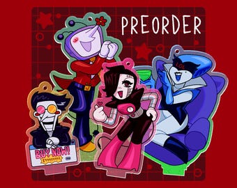 PREORDER UTDR Robots Charm/Standee