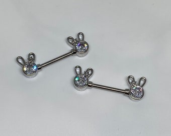 Bunny Nipple Bars | Piercings, Sieraden, Cadeau-ideeën