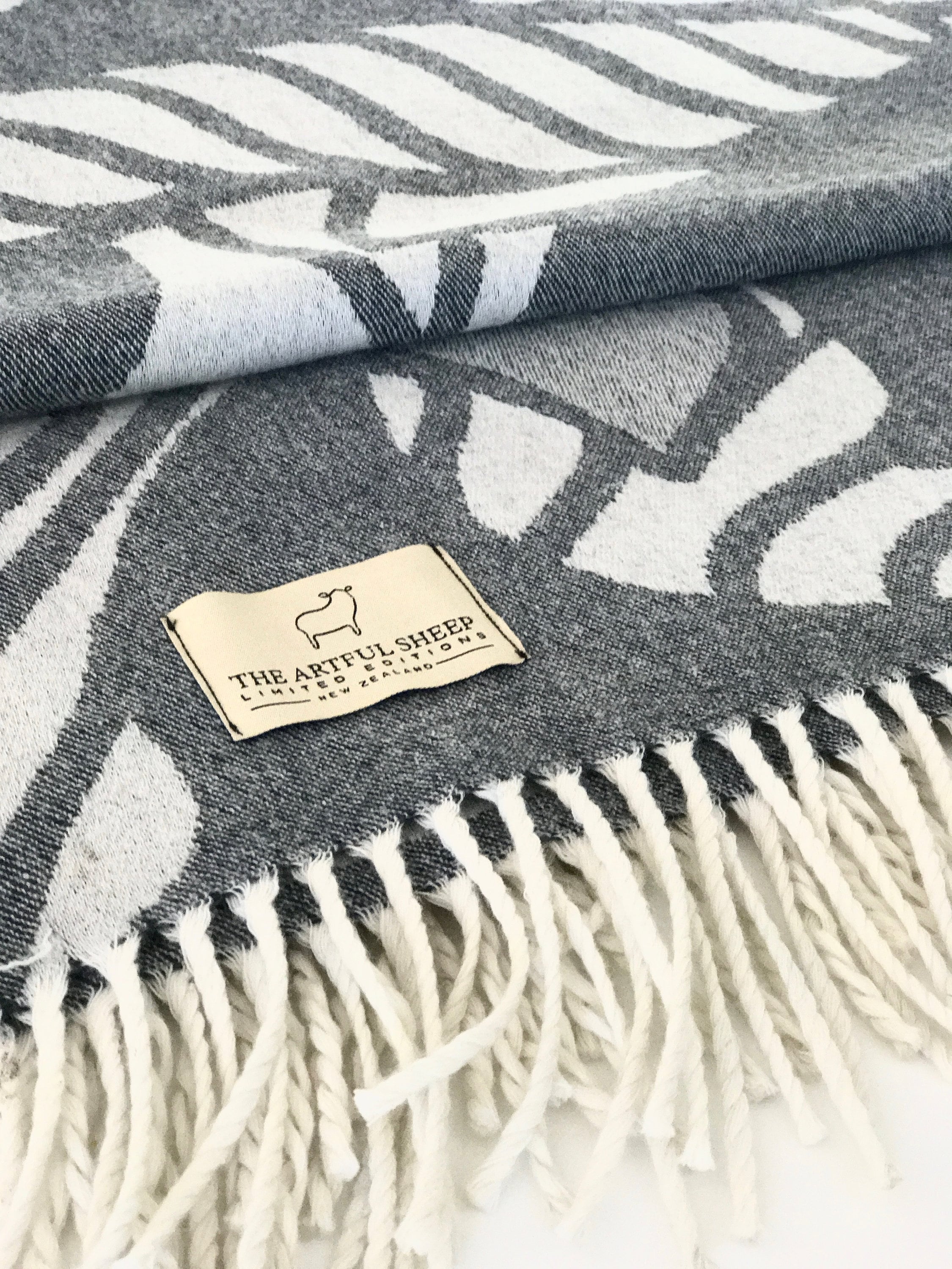 MERINO wool throw blanket designed and made in NEW ZEALAND Etsy