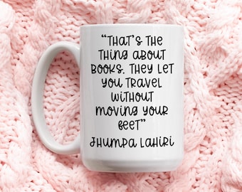 Custom Book Quote Mug, Bookish Mug, Book Lover Mug, Gift for Librarian, Book Club, Reading Coffee Cup, Best Friend Gift, Bookish Merch