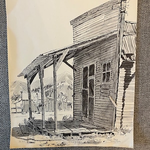 Rose Mary Goodson 1980s Sketch