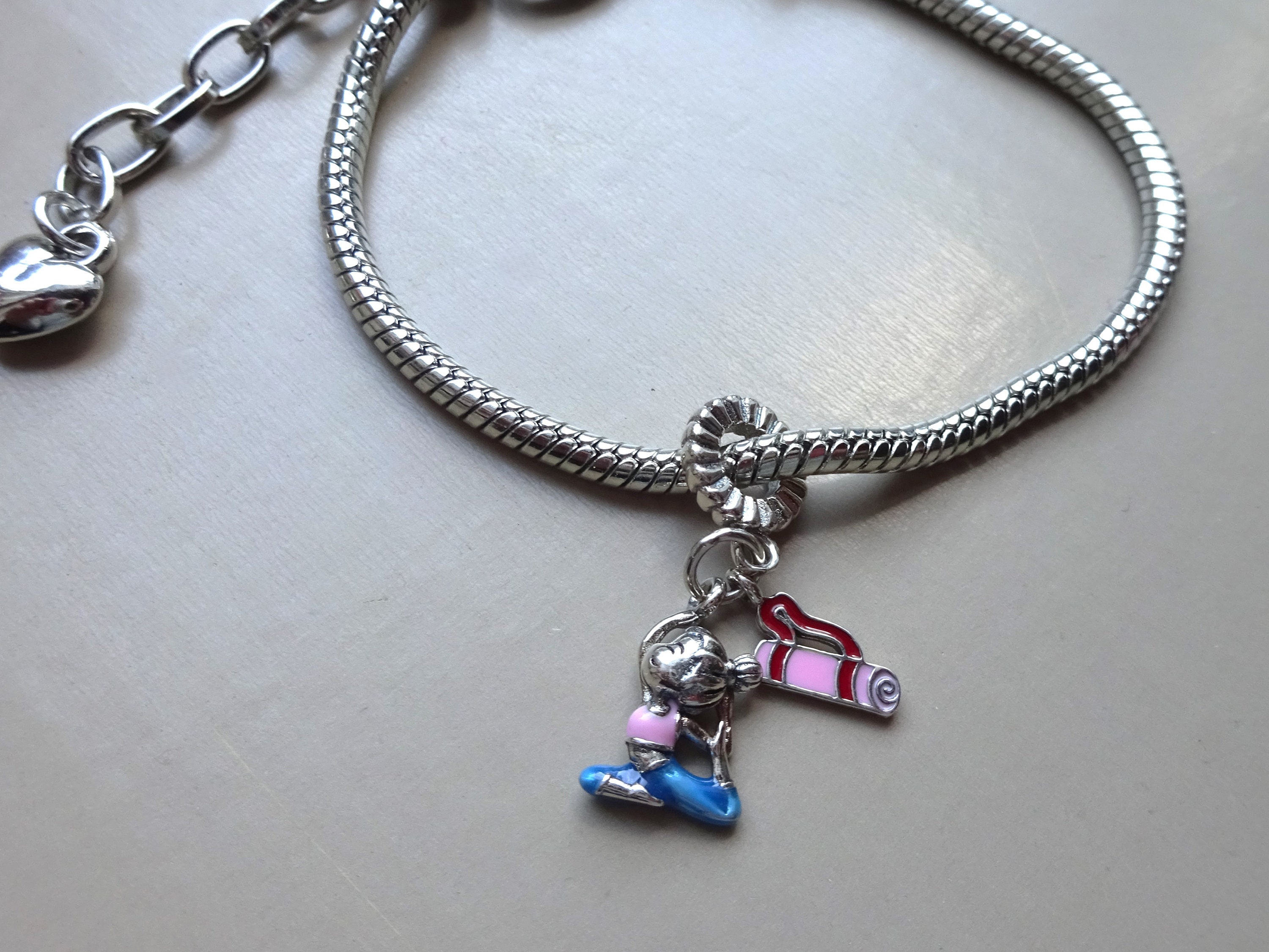 Gymnast charm for pandora bracelet store